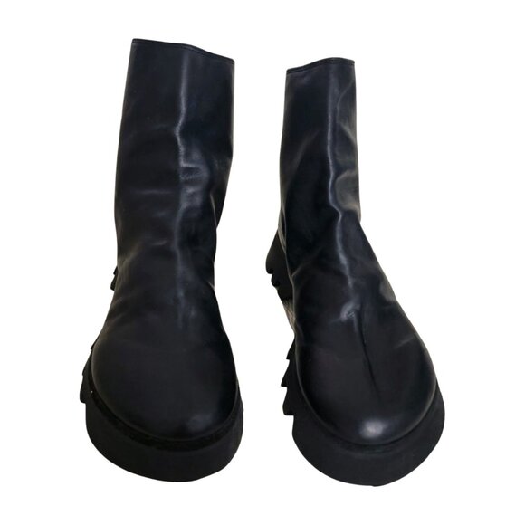 Guidi ZO08V Leather Ankle Boots in Black 38.5 - Picture 3 of 10